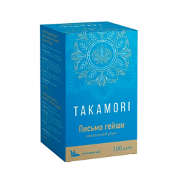 Чай зеленый байховый молочный улун такамори письмо гейши