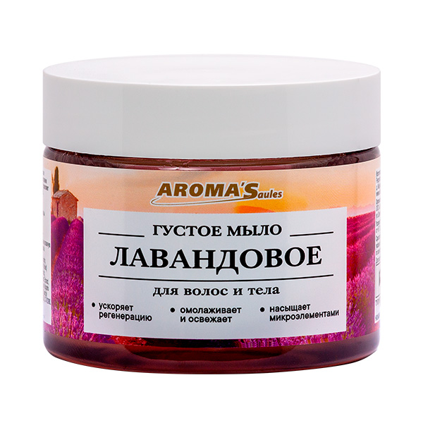 Густое мыло aroma saules