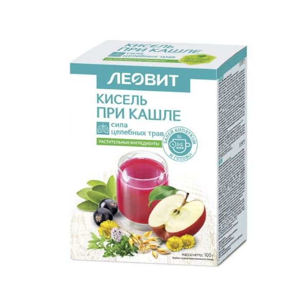 Леовит кисель при кашле