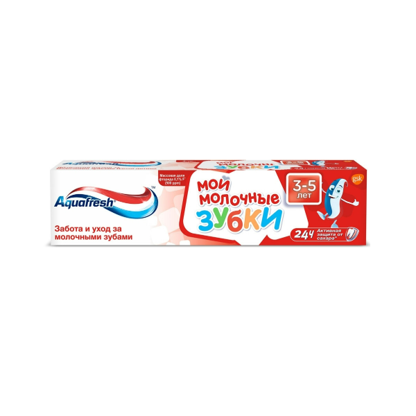 Aquafresh мои молочные зубки
