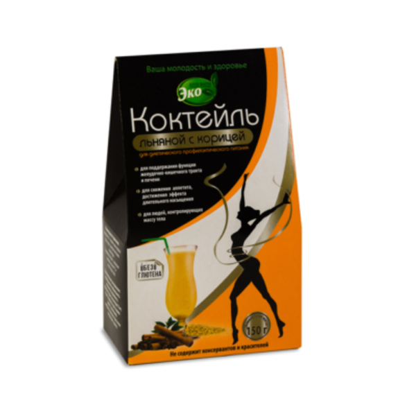 Коктейль льняной с корицей