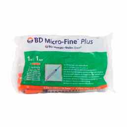 BD micro-fine plus U-100 шприц инсулиновый