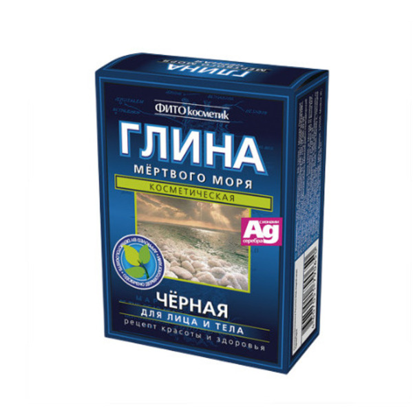 Глина черная мертвого моря