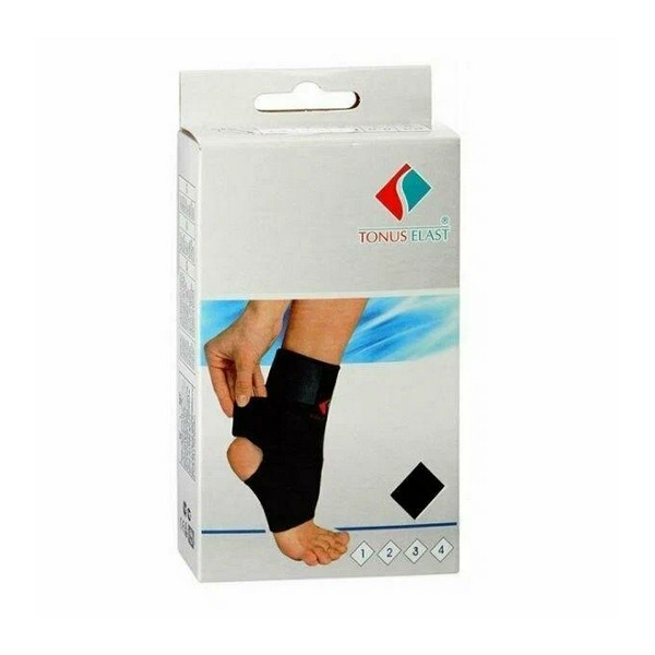 Бандаж голеностопа черный 0002