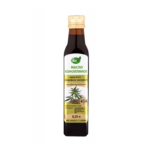 Масло конопляное сыродавленное