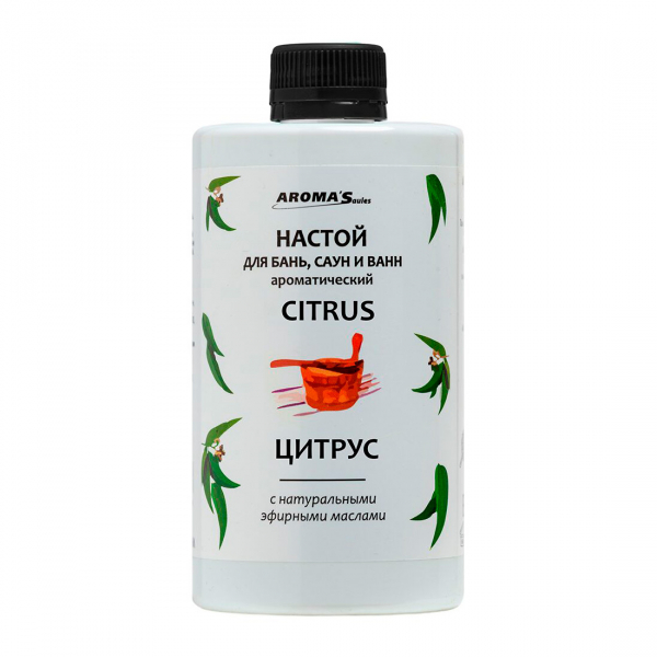 Настой для бань, саун и ванн aroma saules