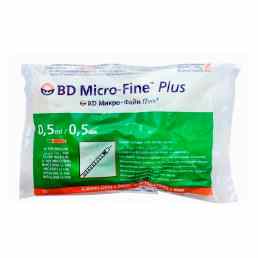 BD micro-fine plus U-100 шприц инсулиновый