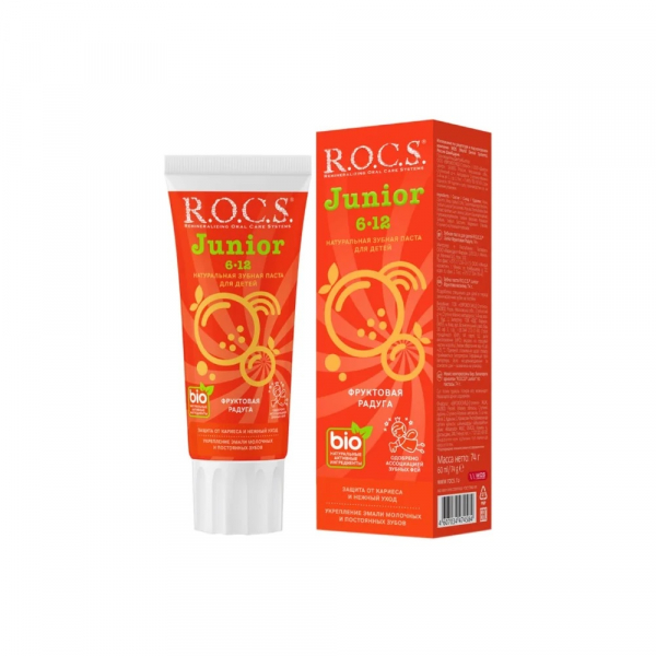 Рокс джуниор фруктовая радуга