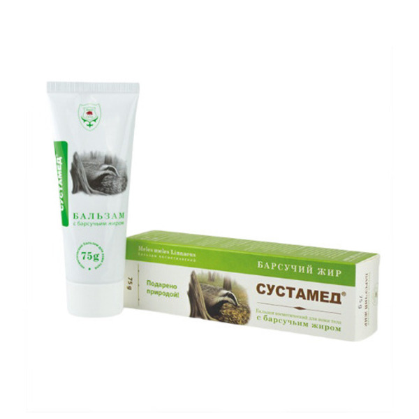 Сустамед биобальзам (барсучий жир)
