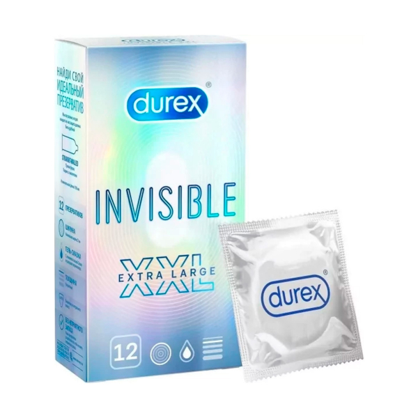 Durex invisible XXL
