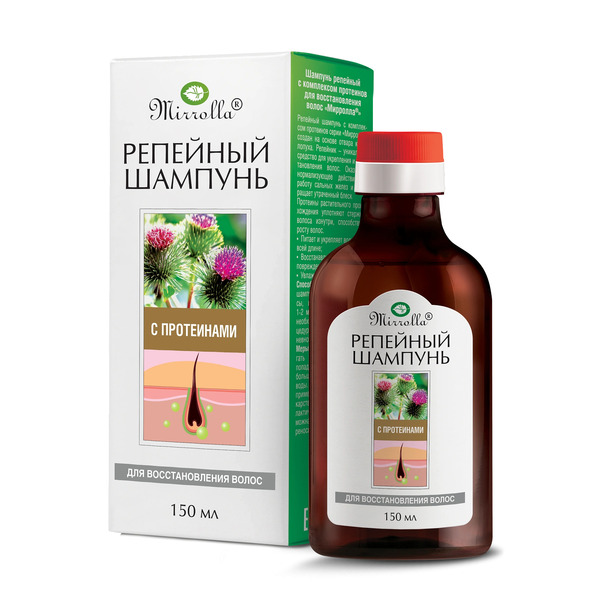 Репейный шампунь