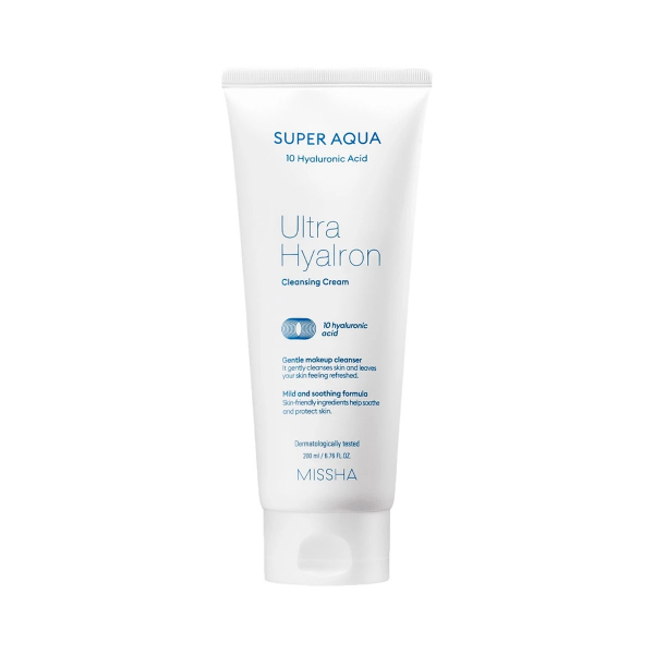 Missha Super Aqua Ultra Hyalron Cleansing Cream