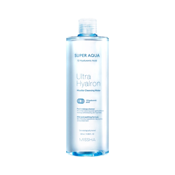 Missha Super Aqua Ultra Hyalron Cleansing Water