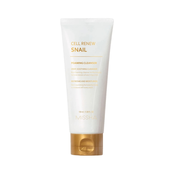 Missha Super Aqua Cell Renew Snail Cleansing Foam