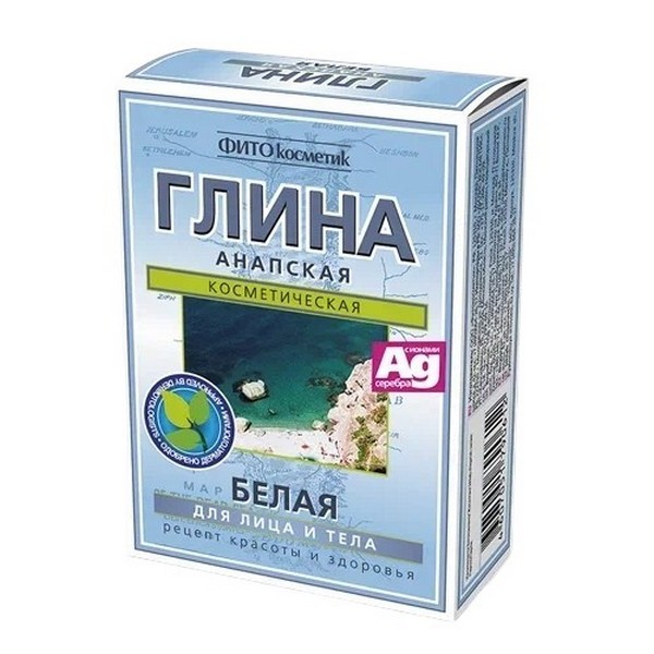 Глина белая анапская