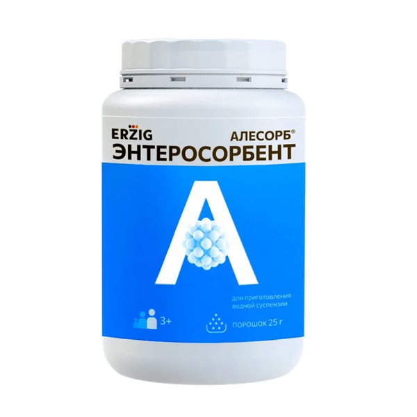 Алесорб Энтеросорбент 3+