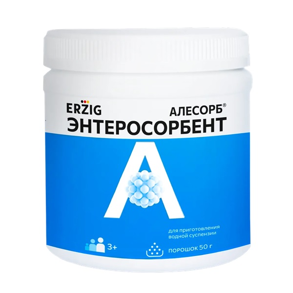 Алесорб Энтеросорбент 3+