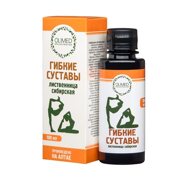 Олимед лиственница сибирская гибкие суставы