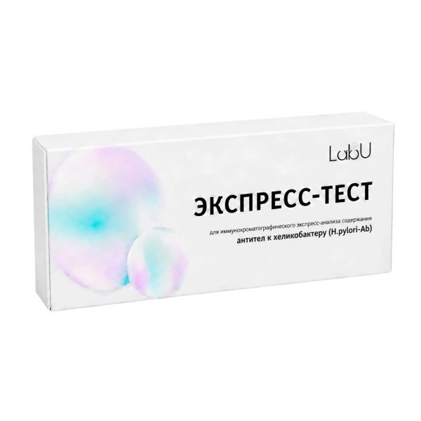 Экспресс-тест на содержание антител к хеликобактеру (H.pylori-Ab)