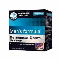 Фарма-мед мэн`с формула потенциал форте максимум