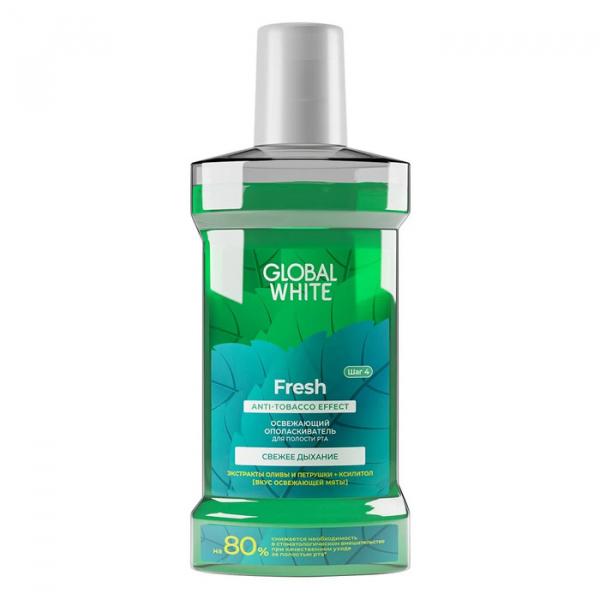 Global White Fresh Anti-Tobacco Effect