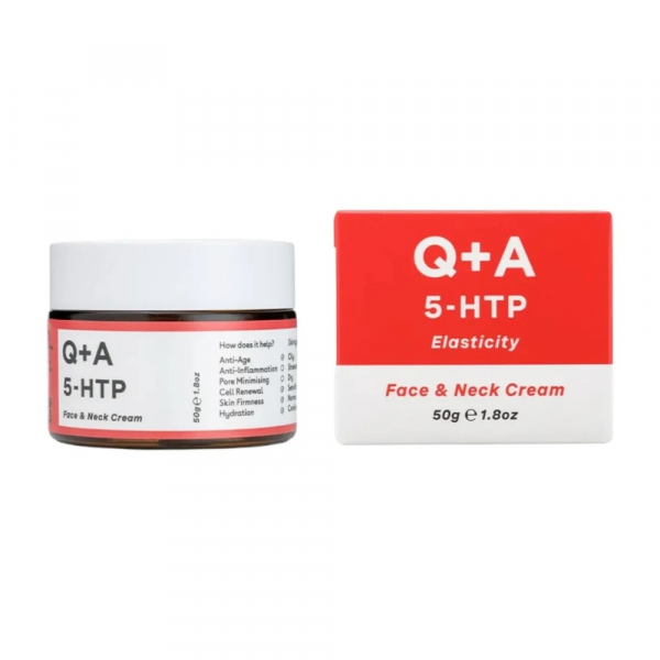 Q+A 5-HTP Face & Neck Cream