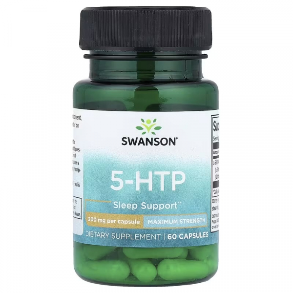 Swanson 5-HTP (5-гидрокситриптофан) 200 мг