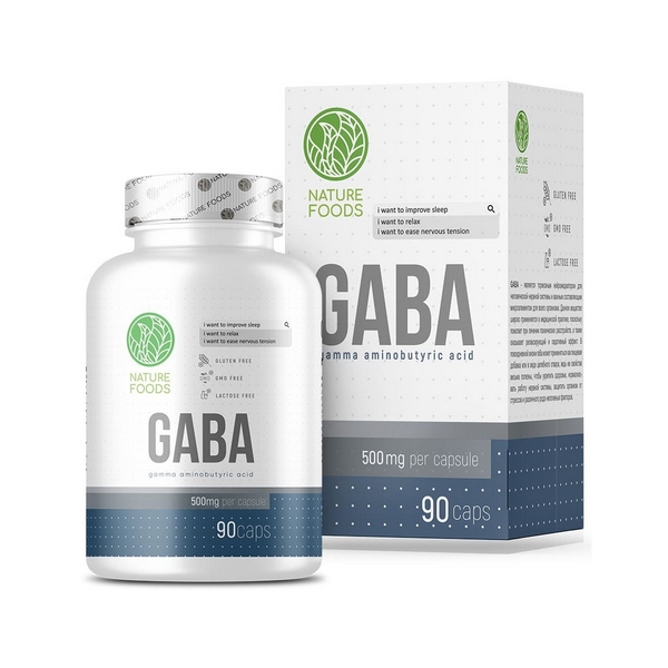 Nature Foods (Натур Фудс) Габа 500 мг