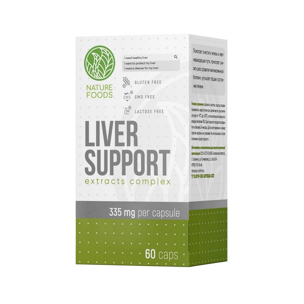 Nature Foods (Натур Фудс) Liver support (поддержка печени)