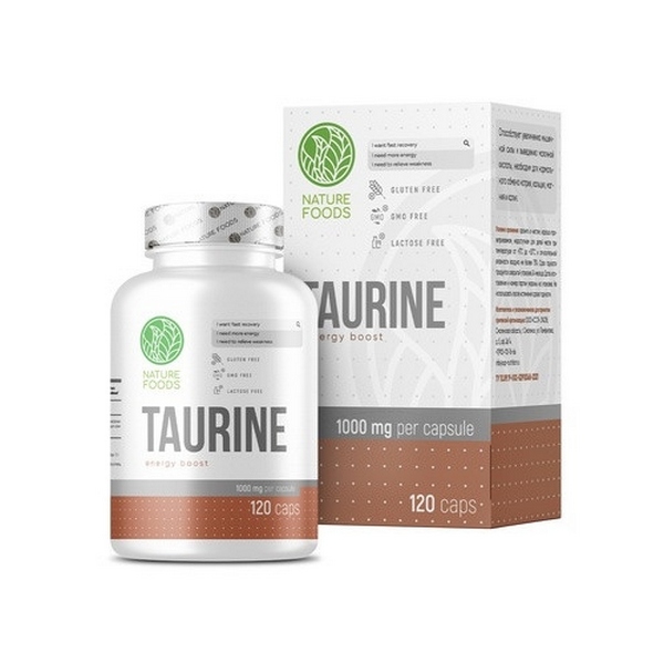 Nature Foods (Натур Фудс) Таурин 1000 мг