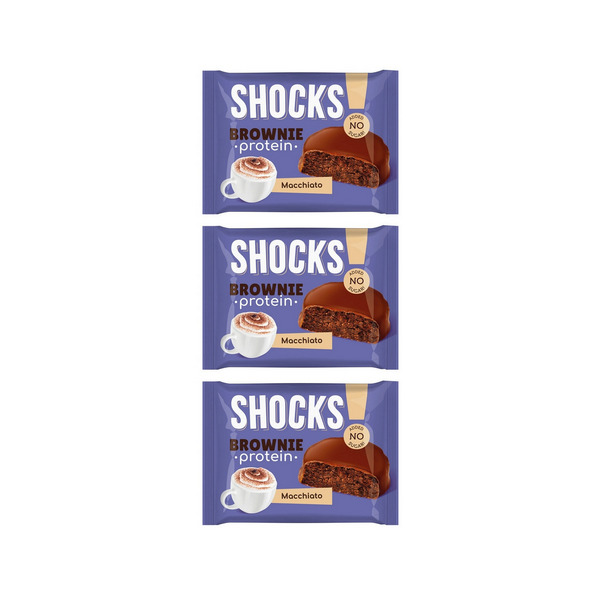 Fitness SHOCK Shocks! Brownie 15% protein