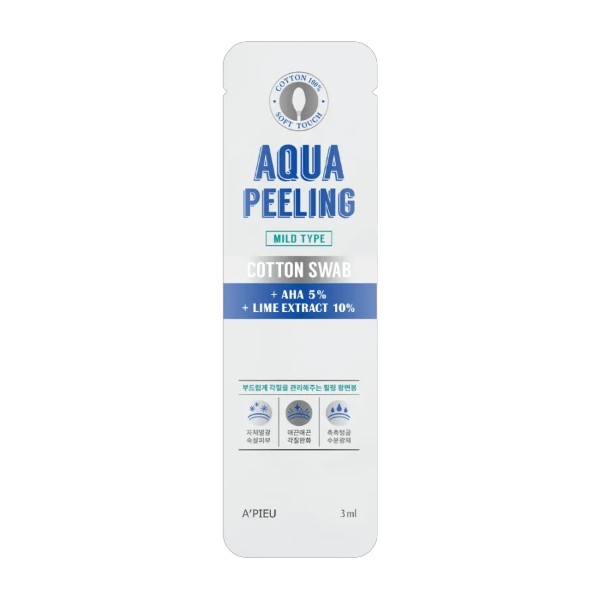 A'PIEU (А'Пью) Aqua Peeling Cotton Swab (Mild)
