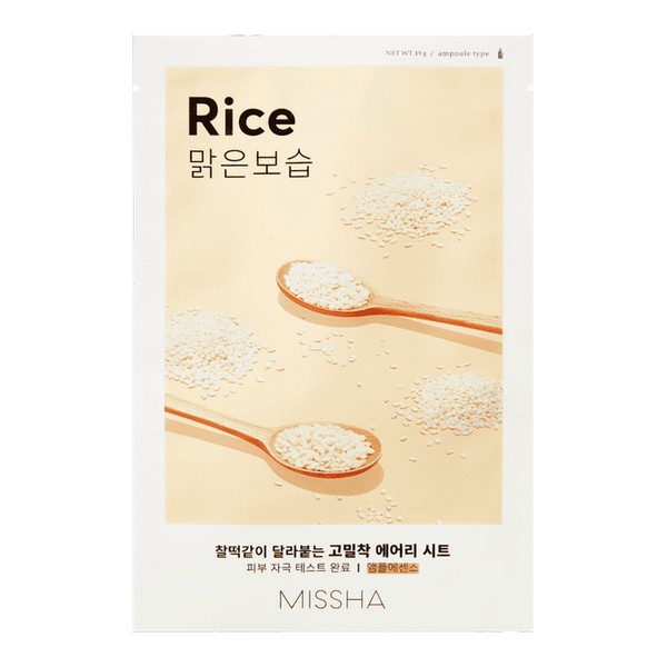Missha Airy Fit Sheet Mask Rice