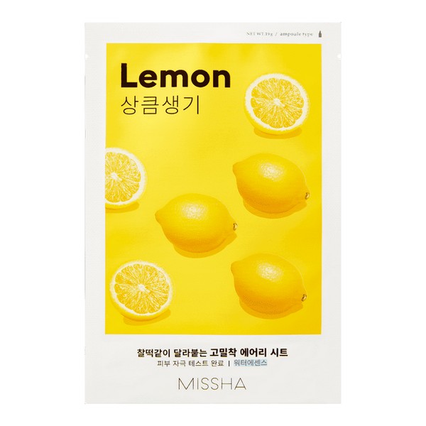 Missha Airy Fit Sheet Mask Lemon