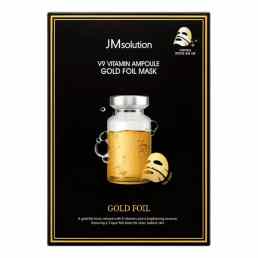 JMSolution V9 VITAMIN AMPOULE GOLD FOIL MASK