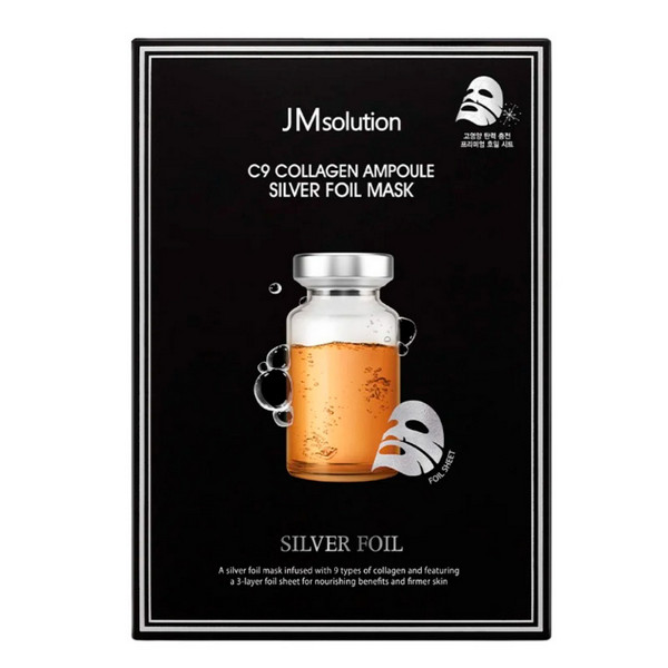 JMSolution C9 Collagen Ampoule Silver Foil Mask