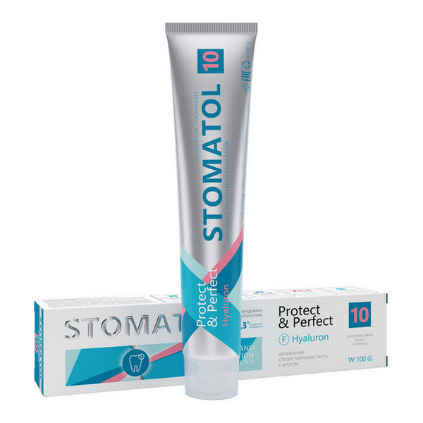 Стоматол (Stomatol) зубная паста 10 Hyaluron