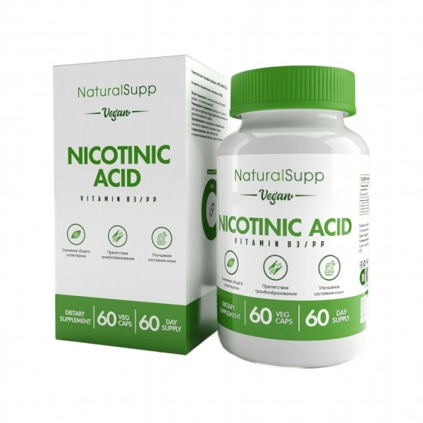Натуралсап никотиновая кислота (витамин B3)