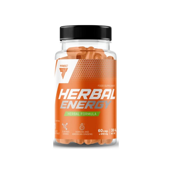 TREC Женьшень гуарана HERBAL ENERGY