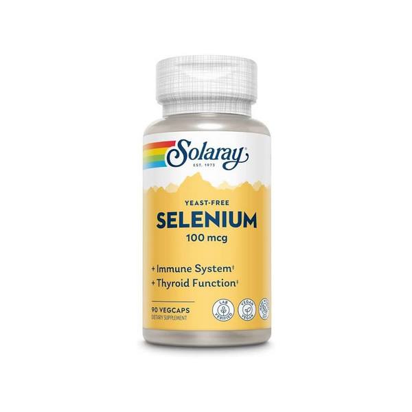 Solaray Селен 100 мкг Yeast-Free